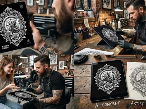 AI Is Transforming Tattoo Design Forever: How Artificial Intelligence Is Reshaping The Industry